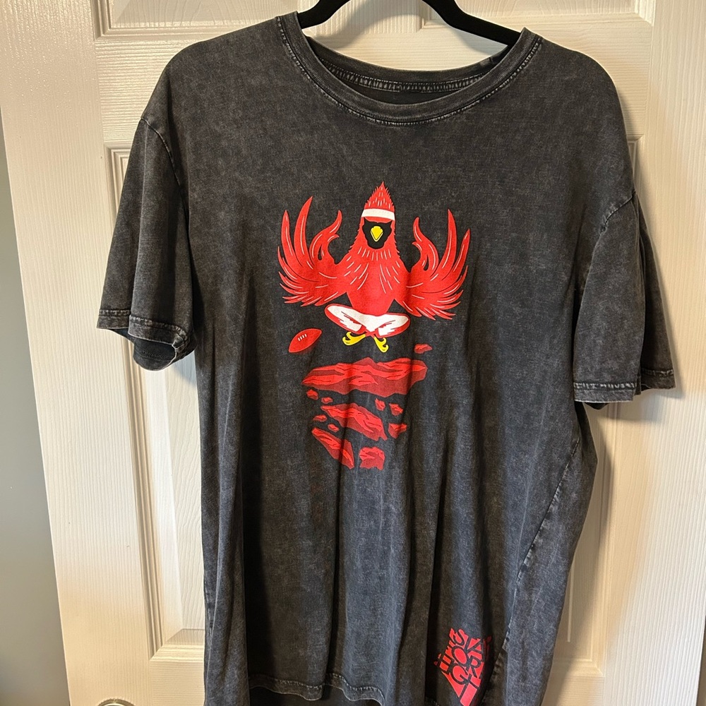 State Forty Eight Cardinal Shirt (washed black)